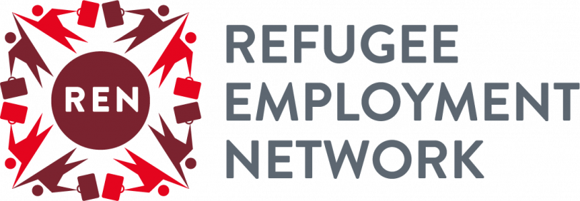 Refugee Employment Network (logo)