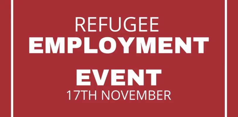 Refugee Employment Event - November 17th 2022